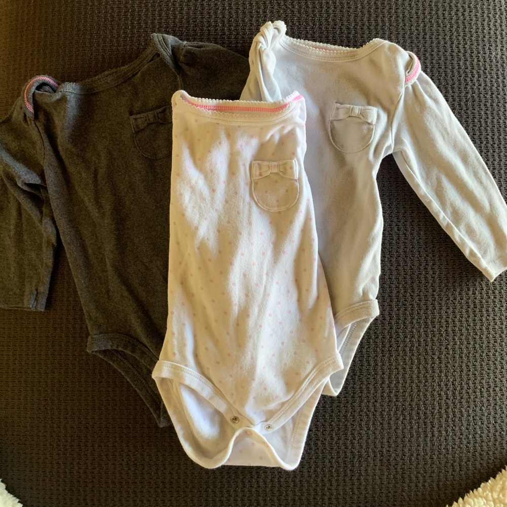 Bundle of onsies baby girl